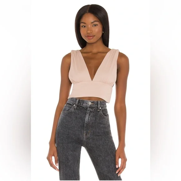 Superdown Victoria Ruched Top - Picture 1 of 4